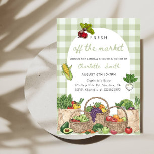 Invitation Frais Éclos sur le Marché : Enterrement de Vie de 