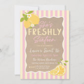Invitation Frais Seize Citrons 16e Anniversaire (Devant)