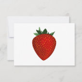 invitation fraise (Devant)