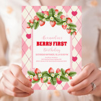 Fraise 1er Anniversaire Fête Berry 1er