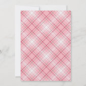 Invitation Fraise Africaine Fille Berry Baby shower doux (Dos)