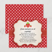 Invitation Fraise {lien mis à jour ci-dessous} (Devant / Derrière)