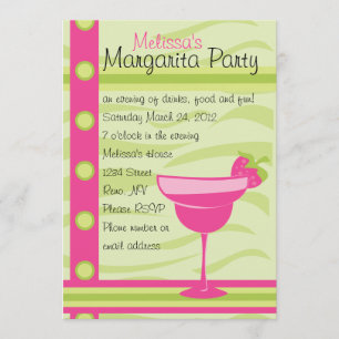 Invitation Fraise Margarita