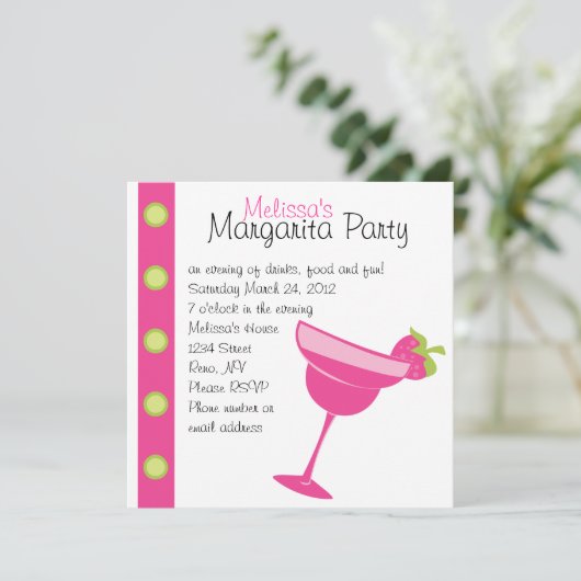 Invitation Fraise Margarita (Debout devant)