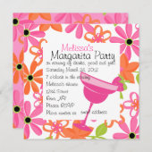 Invitation Fraise Margarita (Devant / Derrière)