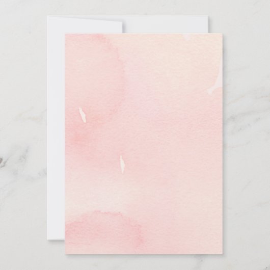 Invitation Fraise Polka Dot UN (Dos)