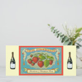 Invitation Fraises et Champagne Party (Debout devant)