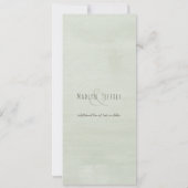 Invitation Fraises et mariage campagnard fleur sauvage (Dos)