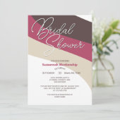 Invitation Framboise à la Crème au Chocolat Flux Horizontaux (Debout devant)