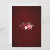 Invitation Frame or rose de Bourgogne (Dos)