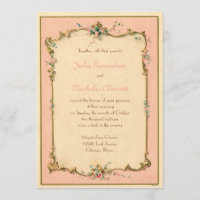 Invitation française parisienne d'étiquette de