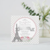 Invitation France Pays Paris Mariage (Debout devant)