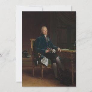Invitation François Gérard - Charles Maurice de Talleyrand Pé