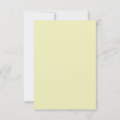 Invitation Frangipani Code QR vertical Mariage RSVP (Dos)
