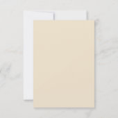 Invitation Frangipani plage mariage aquarelle art tropical (Dos)