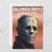 Invitation Frankenstein Halloween (Devant)