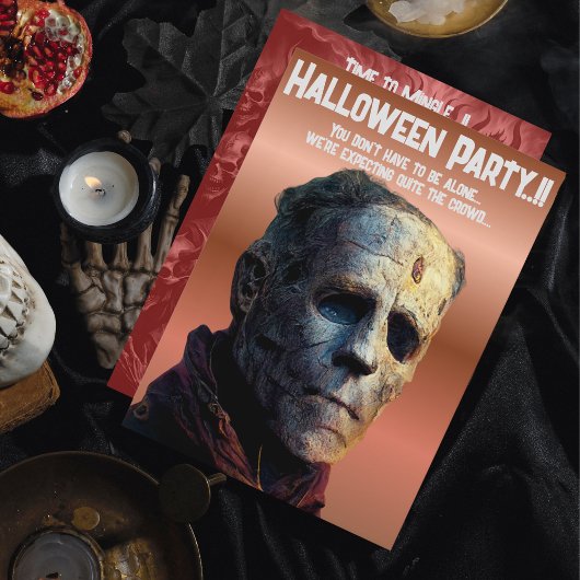 Invitation Frankenstein Halloween