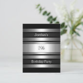 Invitation Frappes d'argent au charbon 29ème anniversaire (Debout devant)