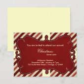 Invitation Frappes de Noël (Devant / Derrière)