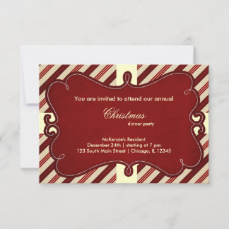 Invitation Frappes de Noël