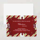 Invitation Frappes de Noël (Devant / Derrière)