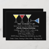 Invitation Frappez l'invitation d'anniversaire de plancher (Devant / Derrière)