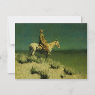 Invitation Frederic Remington's The Night Herder (vers 1908)