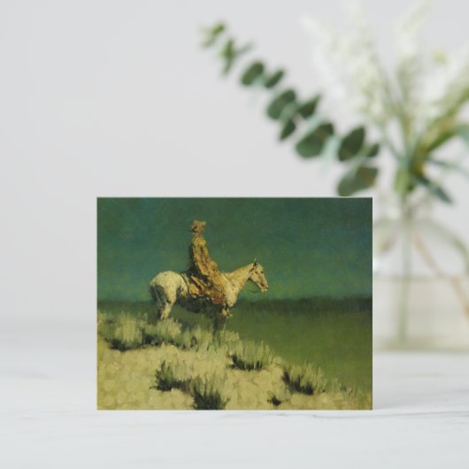 Invitation Frederic Remington's The Night Herder (vers 1908) (Debout devant)