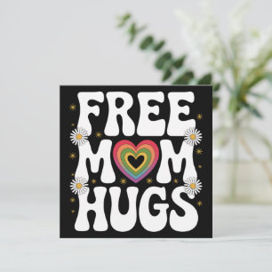 Invitation Free Mom Hug Transgender Lesbian Gay LGBT Pride