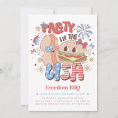 Invitation Freedom BBQ 4 juillet (Devant)