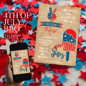 Invitation Freedom Peace & Ice Cream