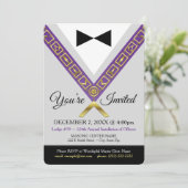 Invitation Freemason - Grand Maître Bijou Masoniqu (Debout devant)