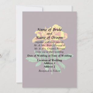 Invitation French Marigold