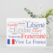 Invitation French Theme Event - French American Friendship (Debout devant)