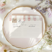 Invitation Fresh Off the Market Provence Bridal Recette