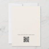 Invitation Fresh Off the Market QR Code Bridal Shower (Dos)