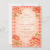 Invitation Freshly Delivered Baby Shower (Devant)