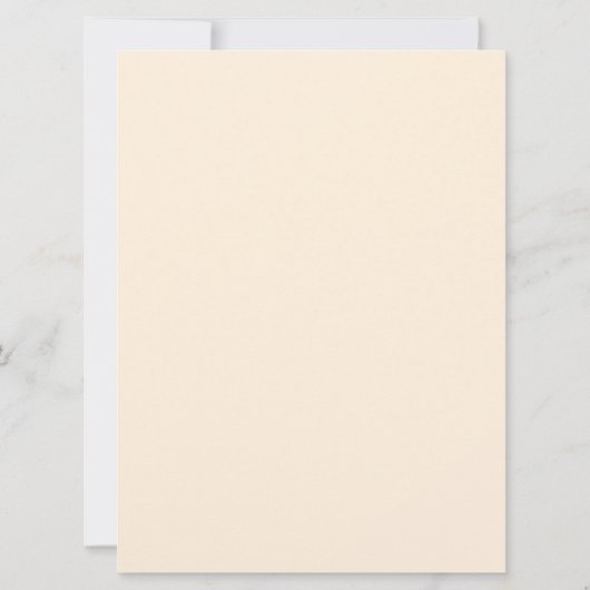 Invitation FREYA Fleur sauvage Mariage simple (Dos)