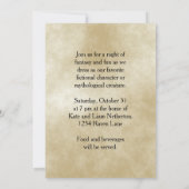 Invitation Freyja et Svipdag par John Bauer 1911 (Dos)