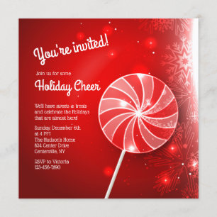 Invitation Friandises de fêtes