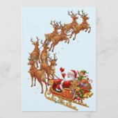 Invitation Friandises de Noël Sucrées (Dos)