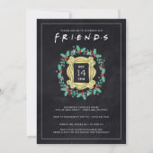 Invitation FRIENDS™ Amies Fêtes Fêtes (Devant)