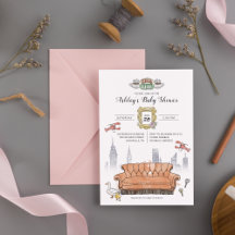 FRIENDS™ | Café Central Perk en aquarelle pour Bab