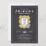 Invitation FRIENDS™ Celui avec Chalkboard Brunch Douche<br><div class="desc">Célébrez votre brunch nuptial avec AMIS™. Personnalisez cette invitation emblématique de FRIENDS™ en tableau noir Bridal Brunch en ajoutant tous les détails de votre événement !</div>