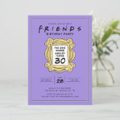 Invitation FRIENDS™ | Celui avec le 30e anniversaire (Debout devant)