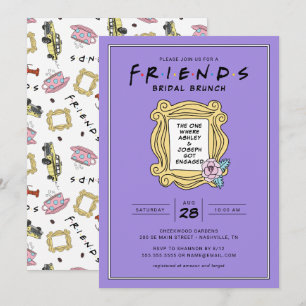 Invitation FRIENDS™ Celui avec le brunch de mariage