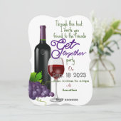 Invitation Friends get together (Debout devant)