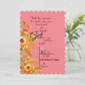 Invitation Friends get together (Debout devant)