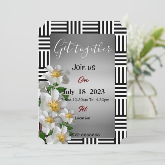 Invitation Friends get together (Debout devant)