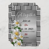 Invitation Friends get together (Devant / Derrière)